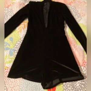 Express Velvet Romper